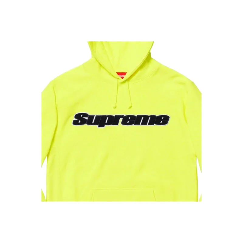 Supreme Chenille Hooded Sweatshirt-1