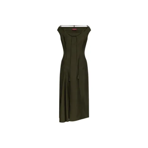 GUCCI Sleeveless Dress Women's Green
