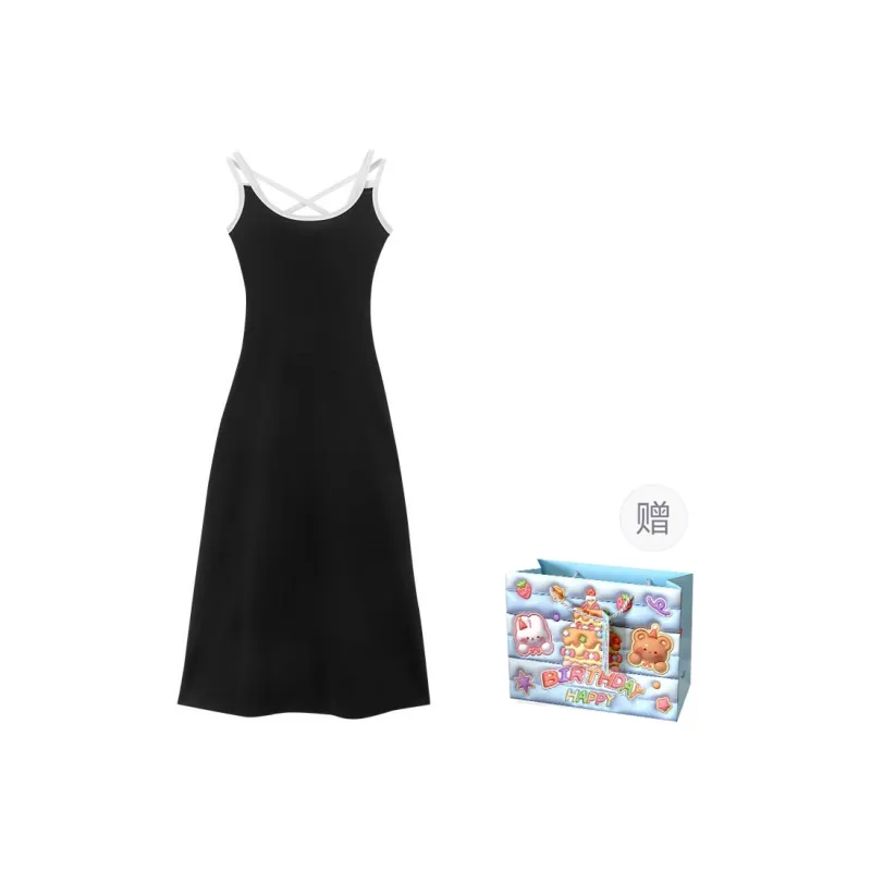 REMOULD Slip Dress Women's Black-0