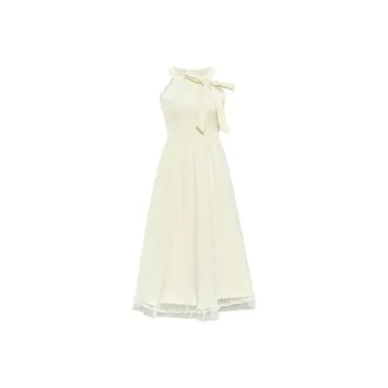 7 SEVFUN Sleeveless Dress Women's Apricot