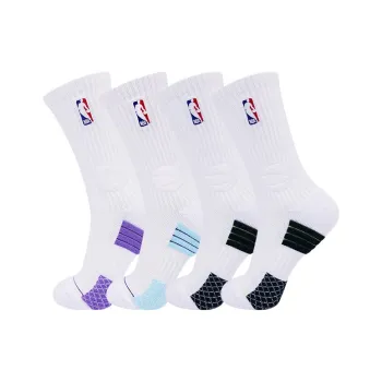 NBA Basketball Socks Men's 4 Pack