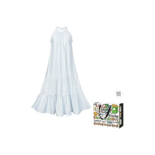 HAPG Sleeveless Dress Women's Blue