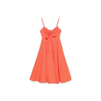 Zimmermann Crush Tie Front Midi Dress