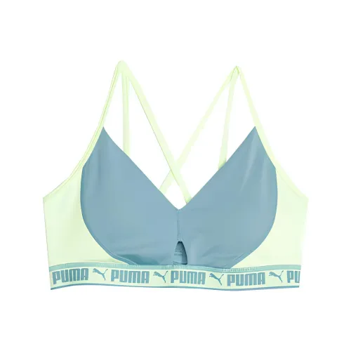 PUMA Brassière De Sport À Bretelles Strong Femme Sports Underwear Women's Blue