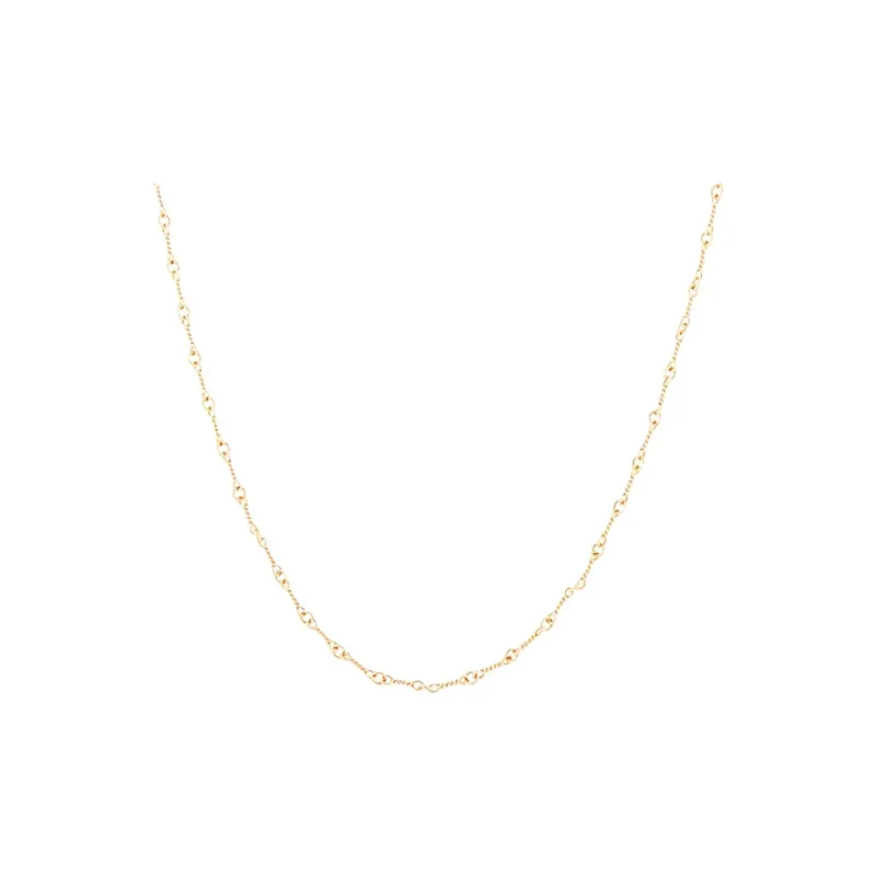 Chrome Hearts 22k Rolo Chain Necklace-0