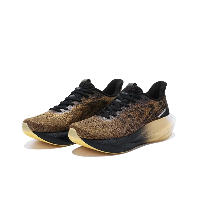 BMAI Expedition 6.0 Running Shoes Women's Low Top Interstellar Black/Dark Gold-2
