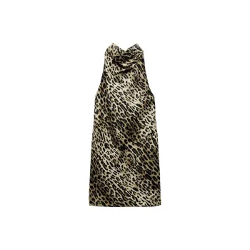 ZARA Sleeveless Dress Women's Multicolor