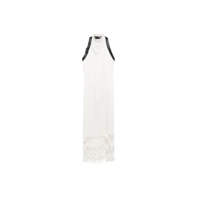 NANUSHKA Fringed Midi Dress-0