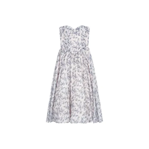 POPO.INFO Sleeveless Dress Women's Multicolor Maxi Skirts