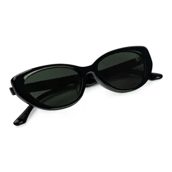 HELEN KELLER Plate Frame Cat Eye Sunglasses Unisex