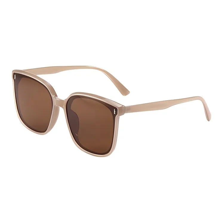 LASHION TR/Memory Plastic Square Sunglasses Unisex-19