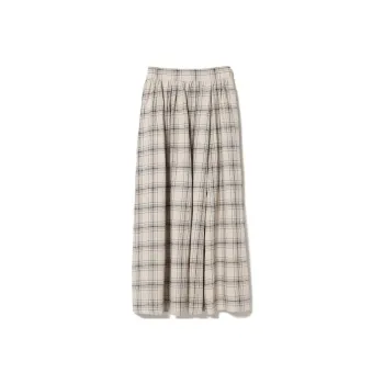 Beams Casual Long Skirts Women's White