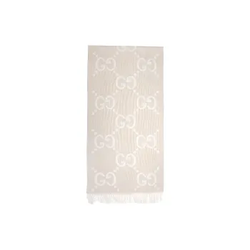 GUCCI GG-jacquard Cashmere Scarf