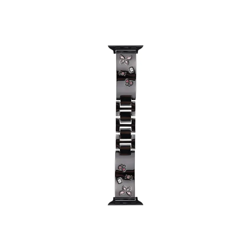 KVZUVUU Watch Band Apple Compatibility Metal-8