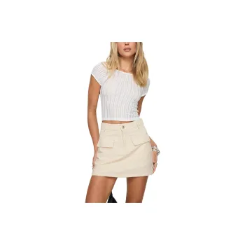 PRINCESS POLLY CADERN SKORT Casual Short Skirts Women's CREAM/Cream