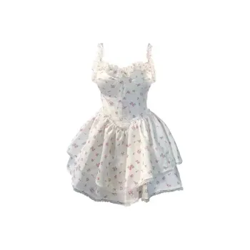 Zonibom Slip Dress Women's White