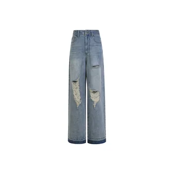 Three Quarters Jeans Women's Blue