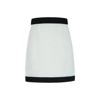THE SEA LIFE Casual Short Skirts Women's Cream White