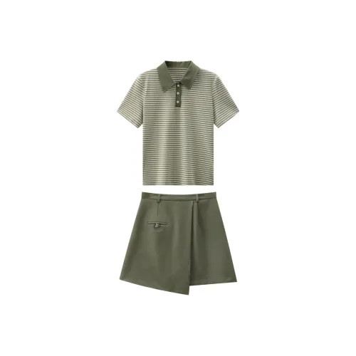 KUHNMARVIN Skirt Set Women's Green