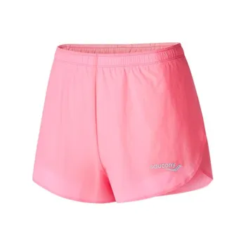 Saucony Sports Shorts Women's Fluorescent Light Pink