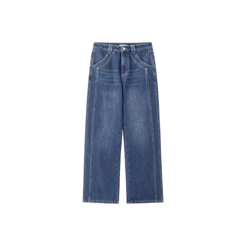 UNIQLO Jeans Women's Vintage Washed Blue
