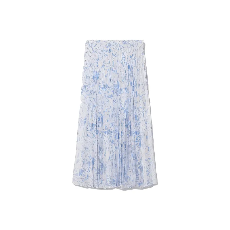CLUB MONACO Casual Long Skirts Women's Blue-0