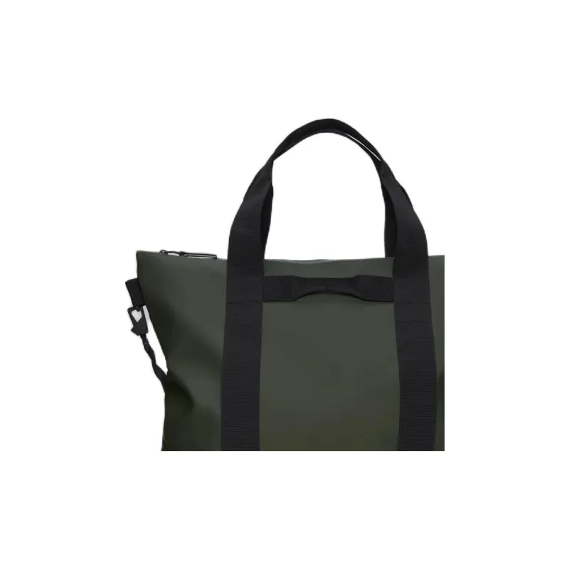 Rains Polyester Tote Shoulder Bag, Crossbody Bag, Handbag Unisex Green-4
