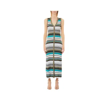LIU·JO Striped Midi Dress