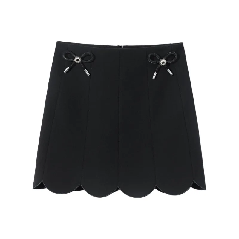 EICHITOO Casual Short Skirts Women's Black-0