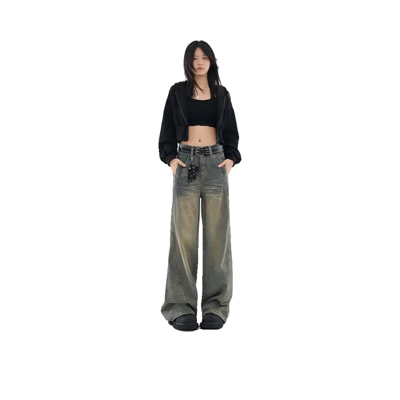 Yynw Jeans Women's Vintage Blue-6