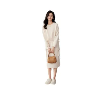 Like The Age Of Water Skirt Set Women's Creamy Apricot
