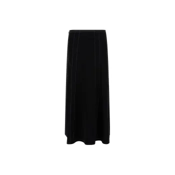 Stella McCartney Front-Slit Midi Skirt