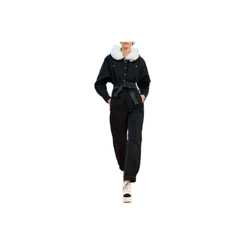 CHANEL 25S Spring Summer Collection Jumpsuit Women's Black-0