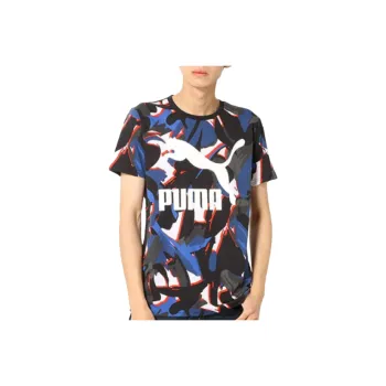 PUMA T-Shirts Men Camouflage