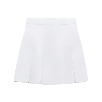 ZARA Casual Short Skirts Women's White