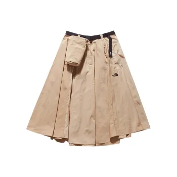 THE NORTH FACE UE Nature Quest Series Casual Long Skirts Women's Khaki