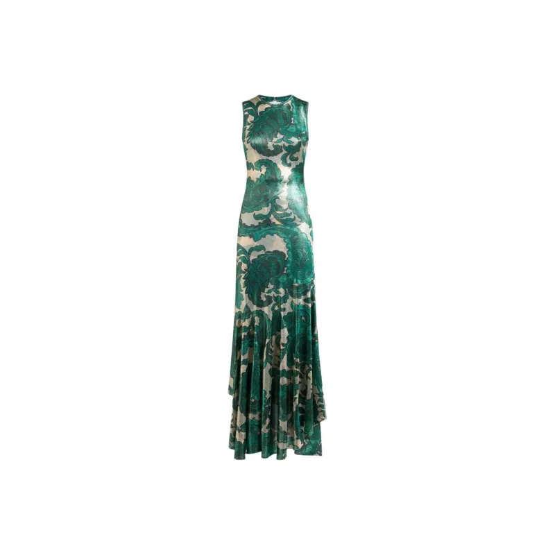 ETRO Shimmering finish Maxi Dress-0