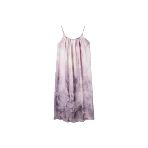 3COLOUR Slip Dress Women's Purple Blended
