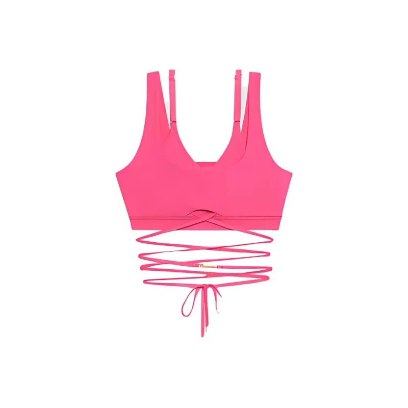 Jacquemus X Nike La Brassiere Dark Pink-0