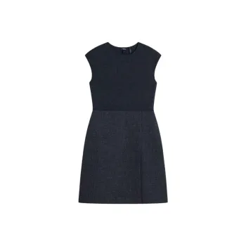 THEORY Tweed Mini Dress