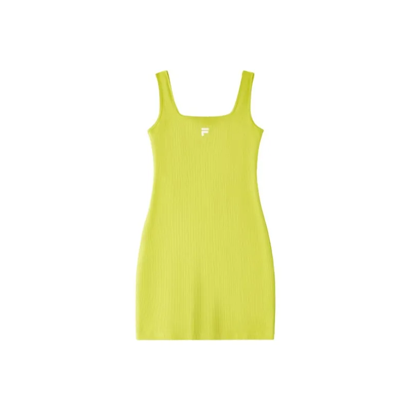 FILA FUSION FOB Collection FUSION LIFE Slip Dress Women's Olive Green L G-0
