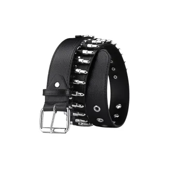 JEANSWEST PU Leather Belts Men's 3.7CM