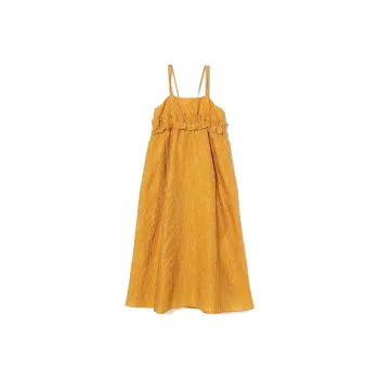 Beams Slip Dress Women's Yellow