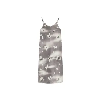 THE SEA LIFE Slip Dress Women's Dark Butterfly Brown