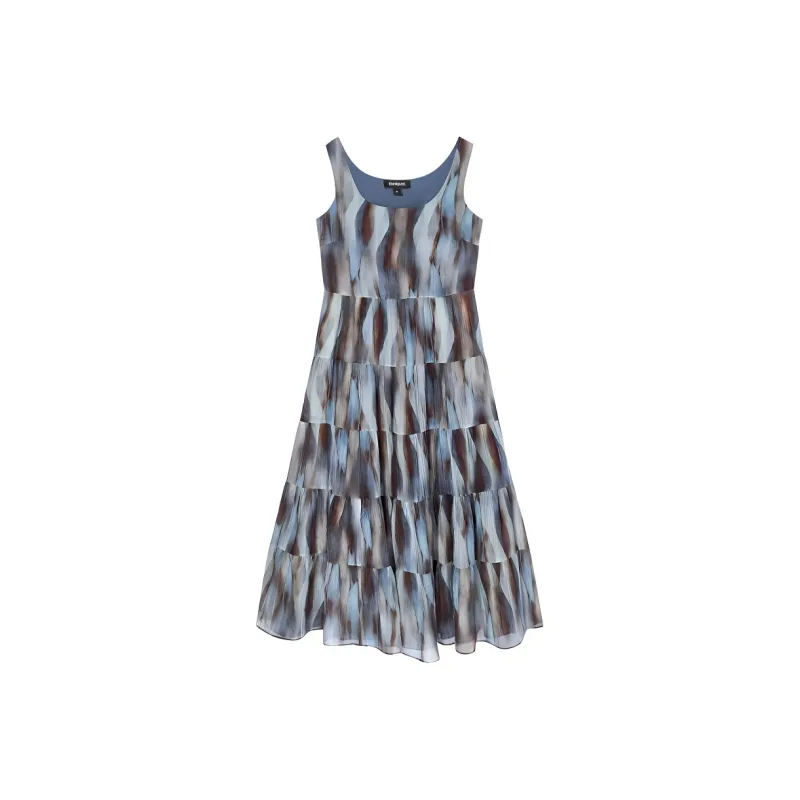 Desigual Sleeveless Dress Women's Multicolor-0