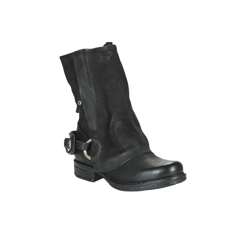 AirStep SAINT EC Ankle Boots 3cm Women's Black-3