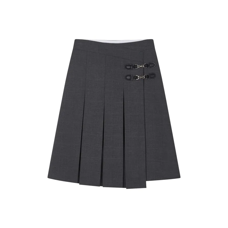 Teenie Weenie Casual Short Skirts Women's Gray-0