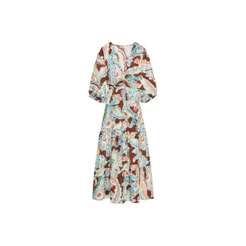 ZARA Long Sleeved Dresses Women's Brown/Nude