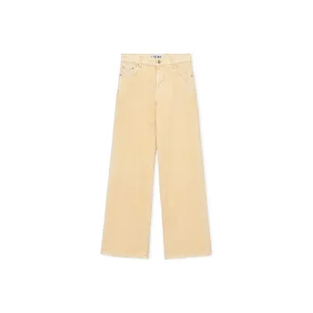LOEWE SS24 Jeans Women's Vanilla Yellow