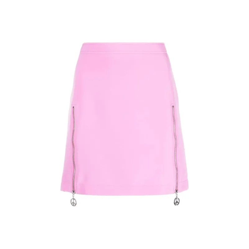 MOSCHINO Zipped Mini Skirt-0